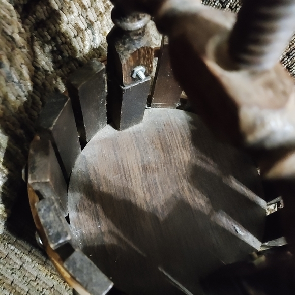 Vintage Wooden Nutcracker Wishing Well 11x6in Rustic Cottage core Country Clean - Picture 6 of 7